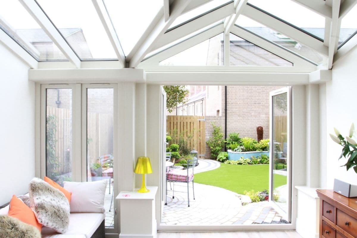 Large Open Plan Living-dining Conservatory Extension 